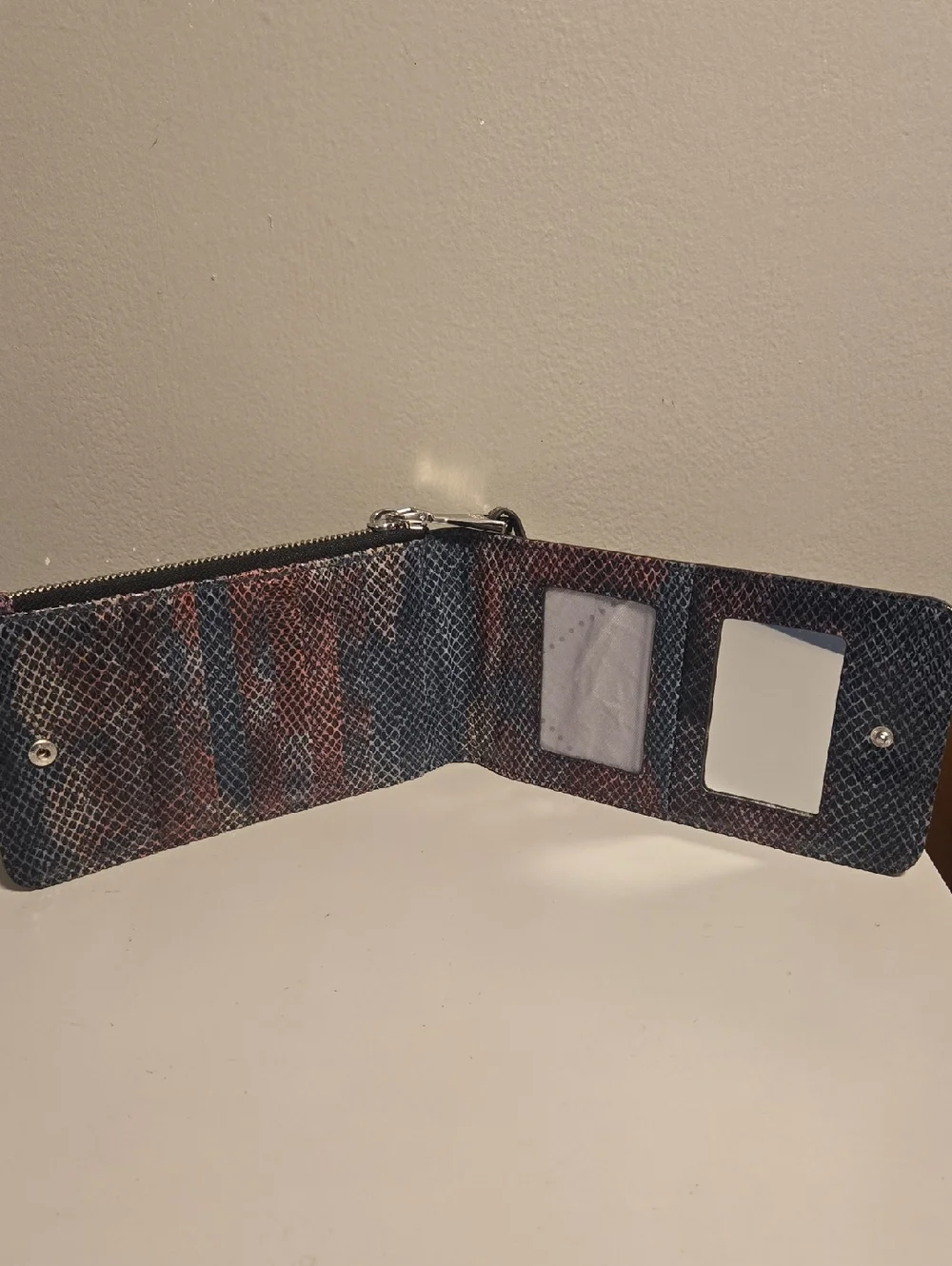 Aimee Kestenberg Multicolor Snakeskin-Print Wristlet - Picture 5 of 12